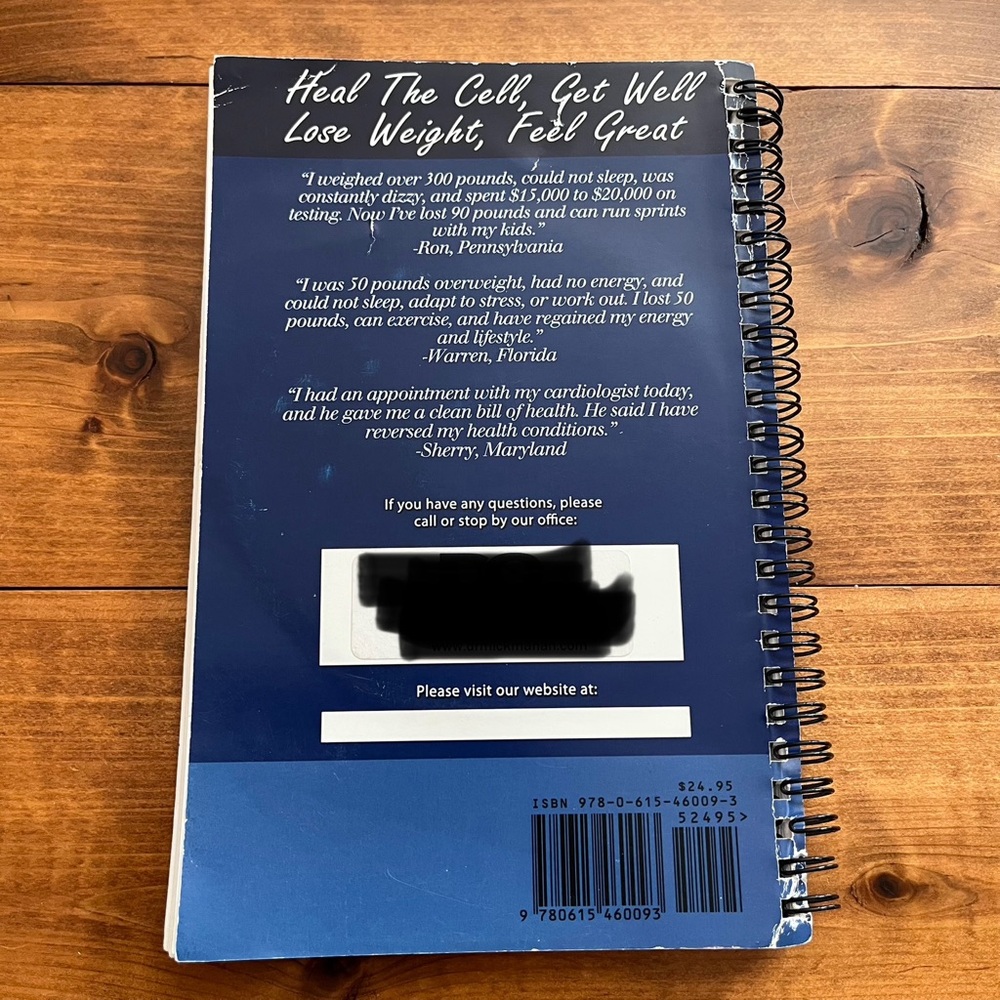 The Cellular Healing Diet with Weight Loss Training CD by Dan Pompa 90+ Recipes - Picture 14 of 14